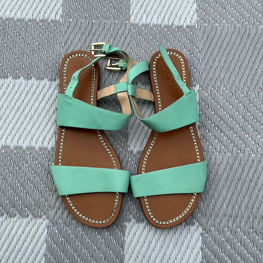 Vince Camuto Teal Sandals